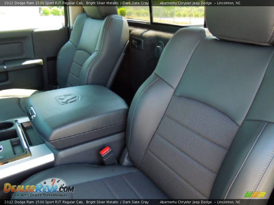 2012 Dodge Ram 1500 Sport R/T Regular Cab Bright Silver Metallic / Dark Slate Gray Photo #15
