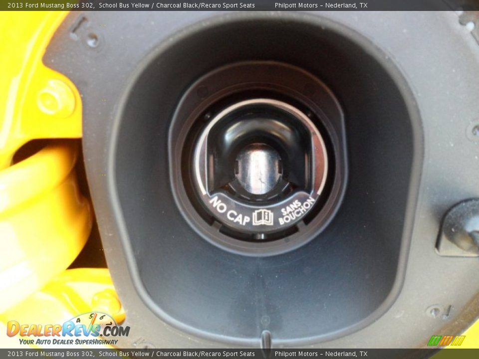 2013 Ford Mustang Boss 302 School Bus Yellow / Charcoal Black/Recaro Sport Seats Photo #17