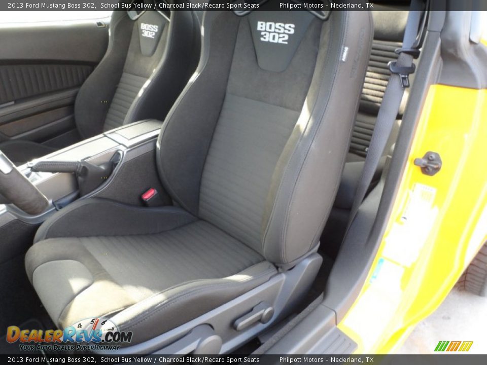 Front Seat of 2013 Ford Mustang Boss 302 Photo #26
