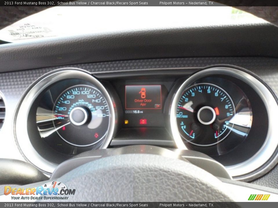 2013 Ford Mustang Boss 302 Gauges Photo #36
