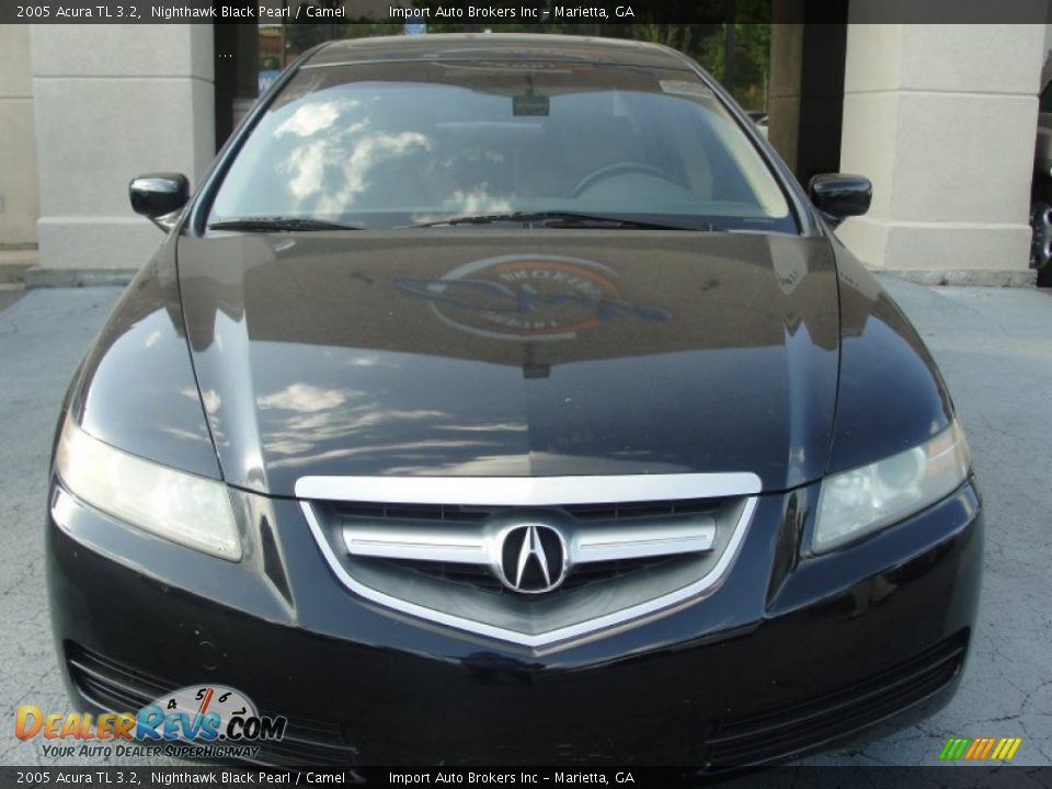 2005 Acura TL 3.2 Nighthawk Black Pearl / Camel Photo #5