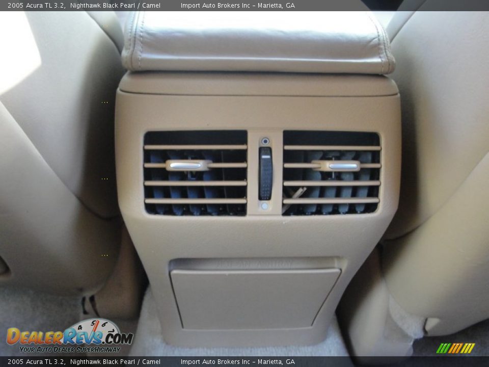 2005 Acura TL 3.2 Nighthawk Black Pearl / Camel Photo #21