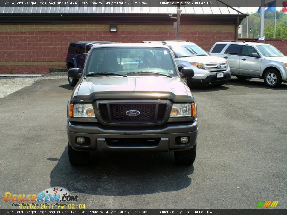 2004 Ford Ranger Edge Regular Cab 4x4 Dark Shadow Grey Metallic / Flint Gray Photo #7