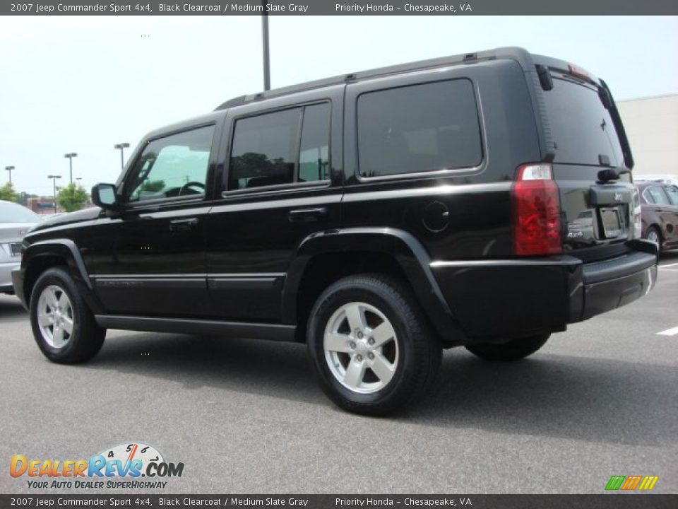 Jeep commander black 2007 #3