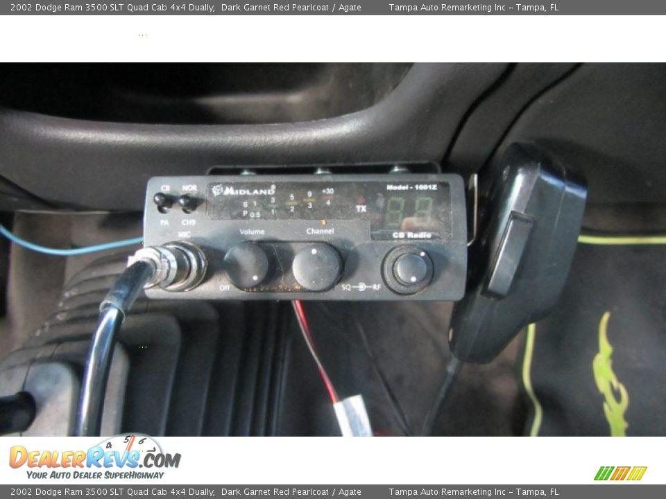 2002 Dodge Ram 3500 SLT Quad Cab 4x4 Dually Dark Garnet Red Pearlcoat / Agate Photo #30