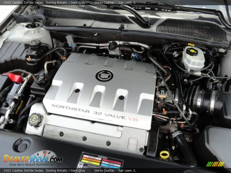 2002 Cadillac DeVille Sedan 4.6 Liter DOHC 32-Valve Northstar V8 Engine Photo #16