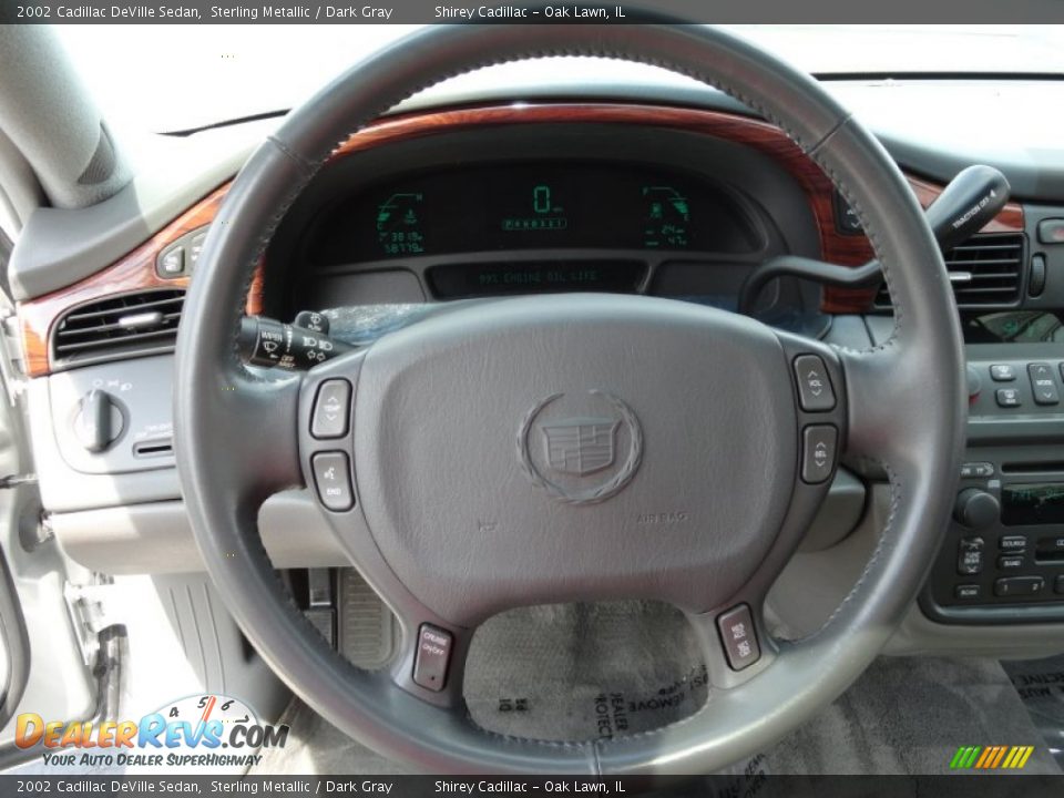 2002 Cadillac DeVille Sedan Steering Wheel Photo #17