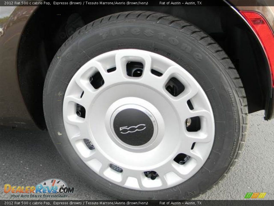 2012 Fiat 500 c cabrio Pop Wheel Photo #4