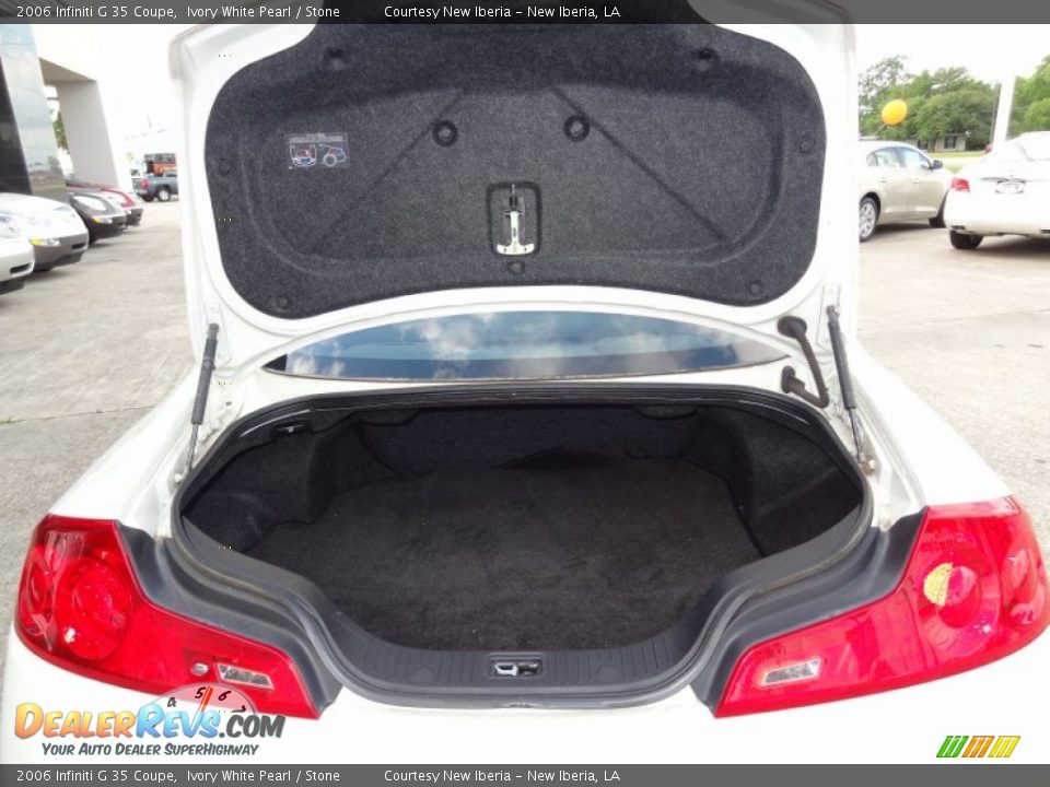 2006 Infiniti G 35 Coupe Ivory White Pearl / Stone Photo #4