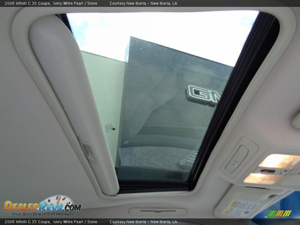 2006 Infiniti G 35 Coupe Ivory White Pearl / Stone Photo #7