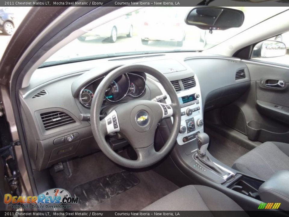 2011 Chevrolet Malibu LT Mocha Steel Metallic / Ebony Photo #12