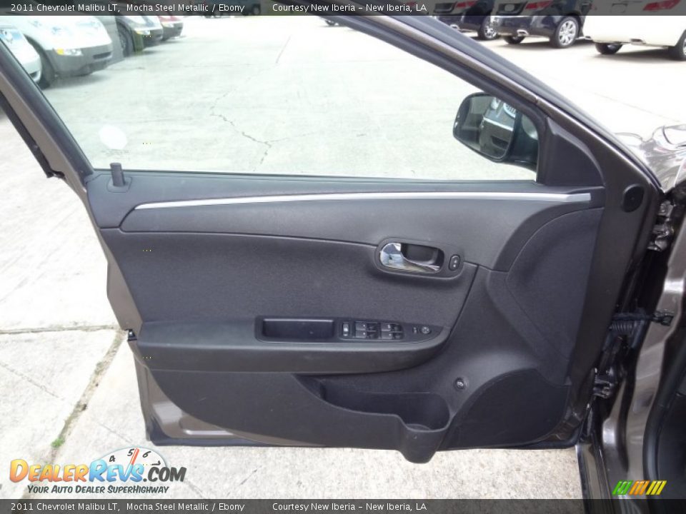 2011 Chevrolet Malibu LT Mocha Steel Metallic / Ebony Photo #13
