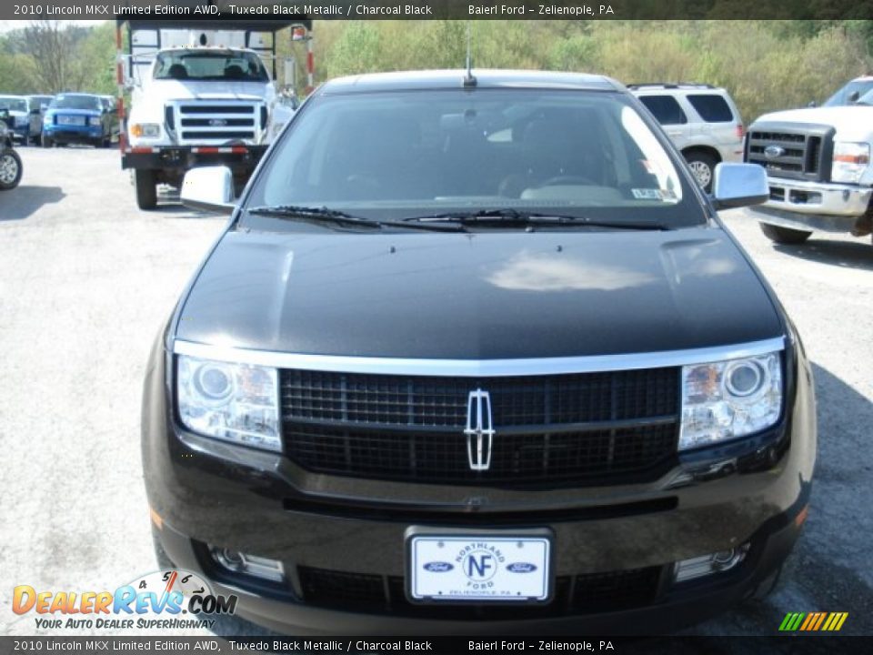 2010 Lincoln MKX Limited Edition AWD Tuxedo Black Metallic / Charcoal Black Photo #3