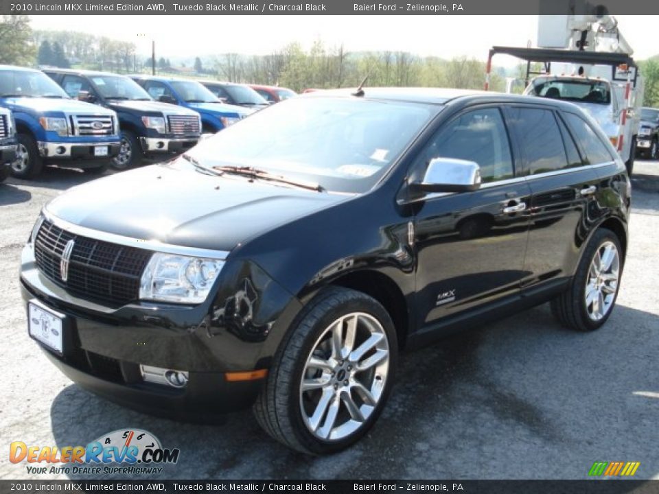 2010 Lincoln MKX Limited Edition AWD Tuxedo Black Metallic / Charcoal Black Photo #4