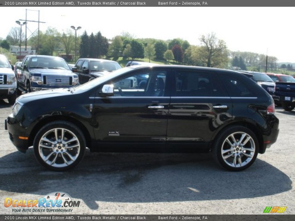 2010 Lincoln MKX Limited Edition AWD Tuxedo Black Metallic / Charcoal Black Photo #5