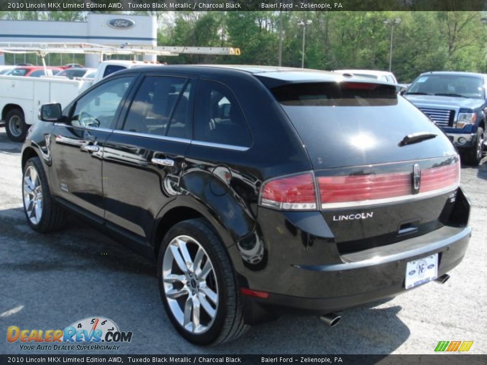 2010 Lincoln MKX Limited Edition AWD Tuxedo Black Metallic / Charcoal Black Photo #6