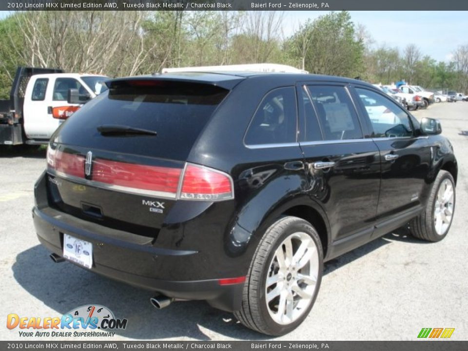 2010 Lincoln MKX Limited Edition AWD Tuxedo Black Metallic / Charcoal Black Photo #8