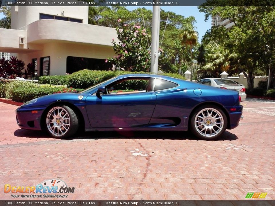 Tour de France Blue 2000 Ferrari 360 Modena Photo #6