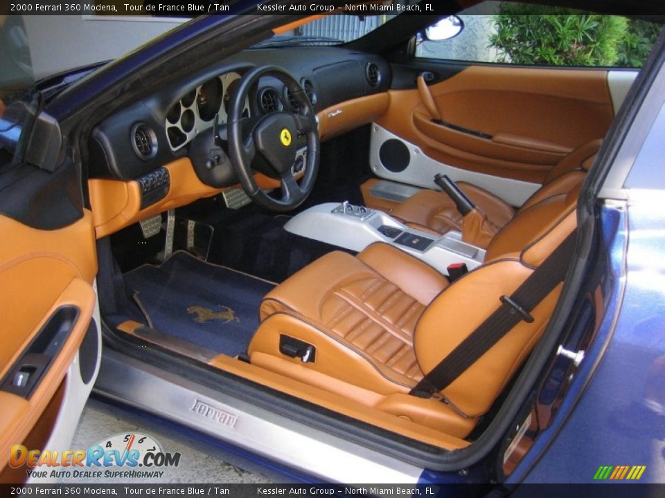 Tan Interior - 2000 Ferrari 360 Modena Photo #13