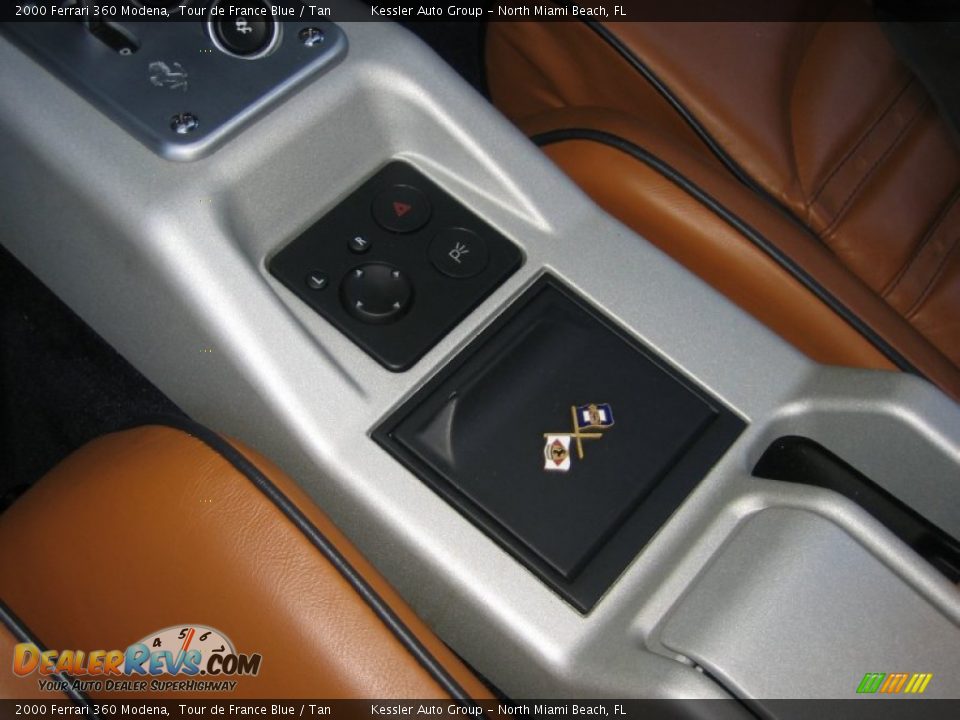 2000 Ferrari 360 Modena Tour de France Blue / Tan Photo #32