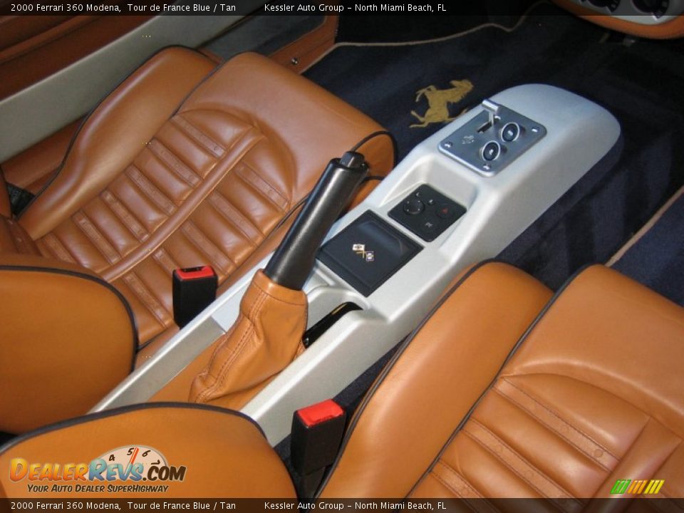 2000 Ferrari 360 Modena Tour de France Blue / Tan Photo #34
