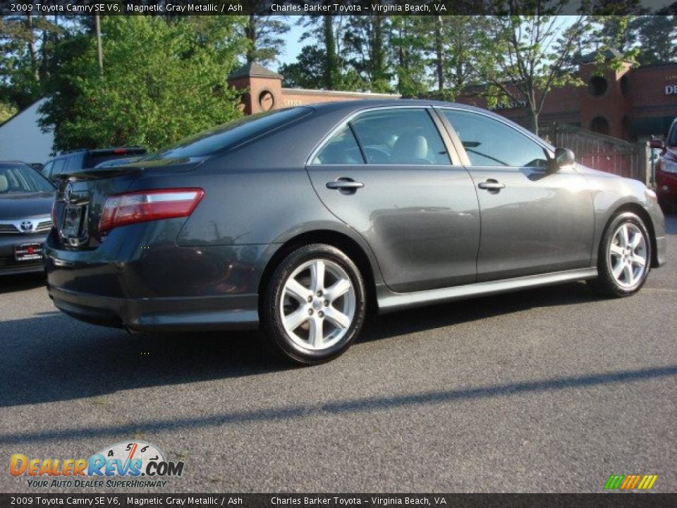 2009 Toyota Camry SE V6 Magnetic Gray Metallic / Ash Photo #3