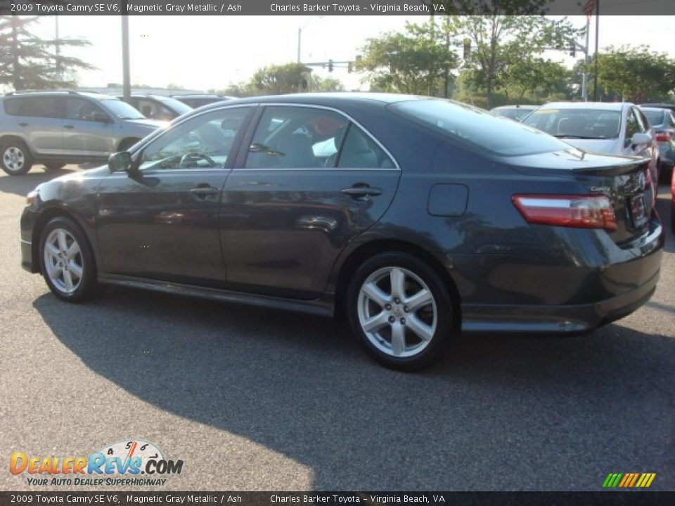 2009 Toyota Camry SE V6 Magnetic Gray Metallic / Ash Photo #5