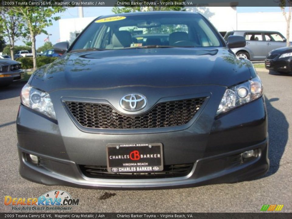 2009 Toyota Camry SE V6 Magnetic Gray Metallic / Ash Photo #8