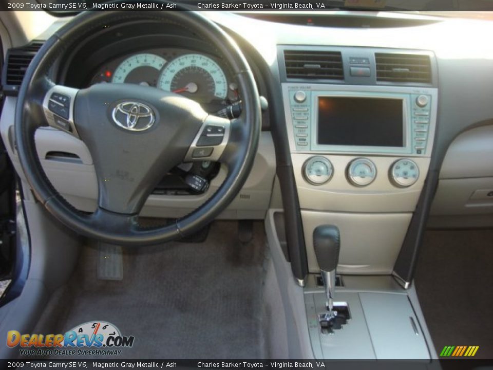 2009 Toyota Camry SE V6 Magnetic Gray Metallic / Ash Photo #11