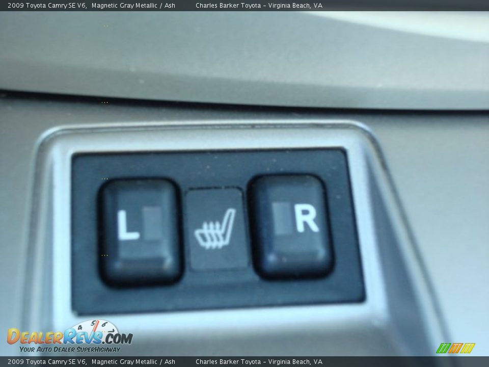 2009 Toyota Camry SE V6 Magnetic Gray Metallic / Ash Photo #19