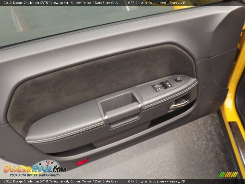 2012 Dodge Challenger SRT8 Yellow Jacket Stinger Yellow / Dark Slate Gray Photo #10