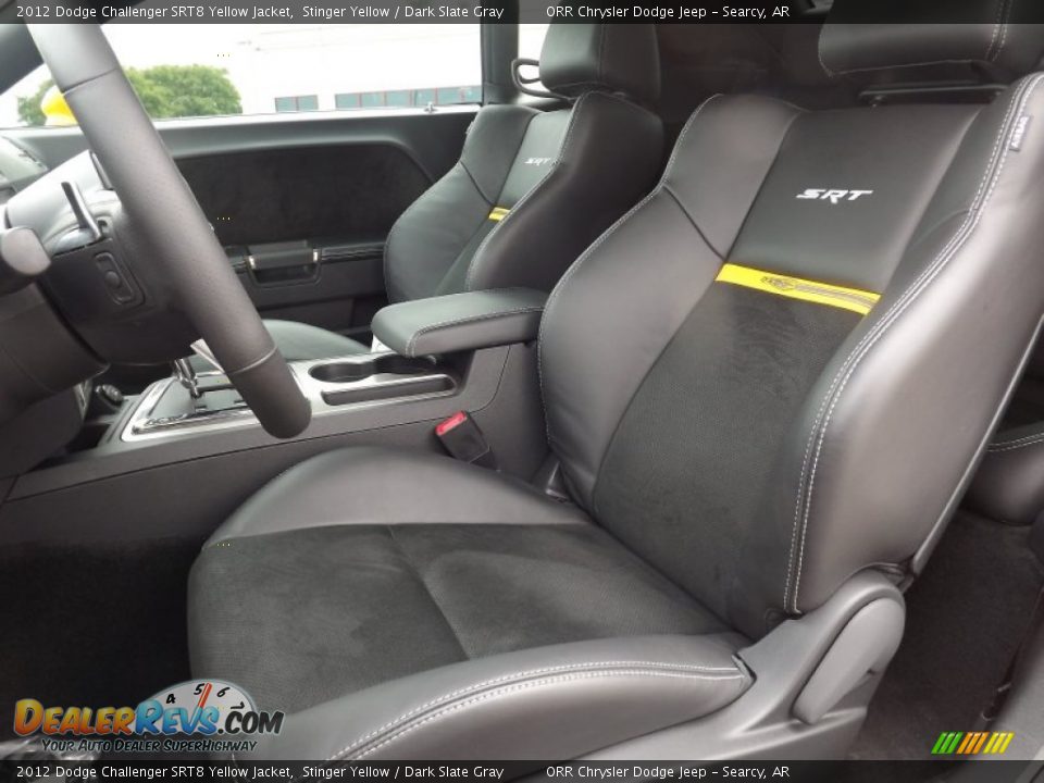 2012 Dodge Challenger SRT8 Yellow Jacket Stinger Yellow / Dark Slate Gray Photo #11