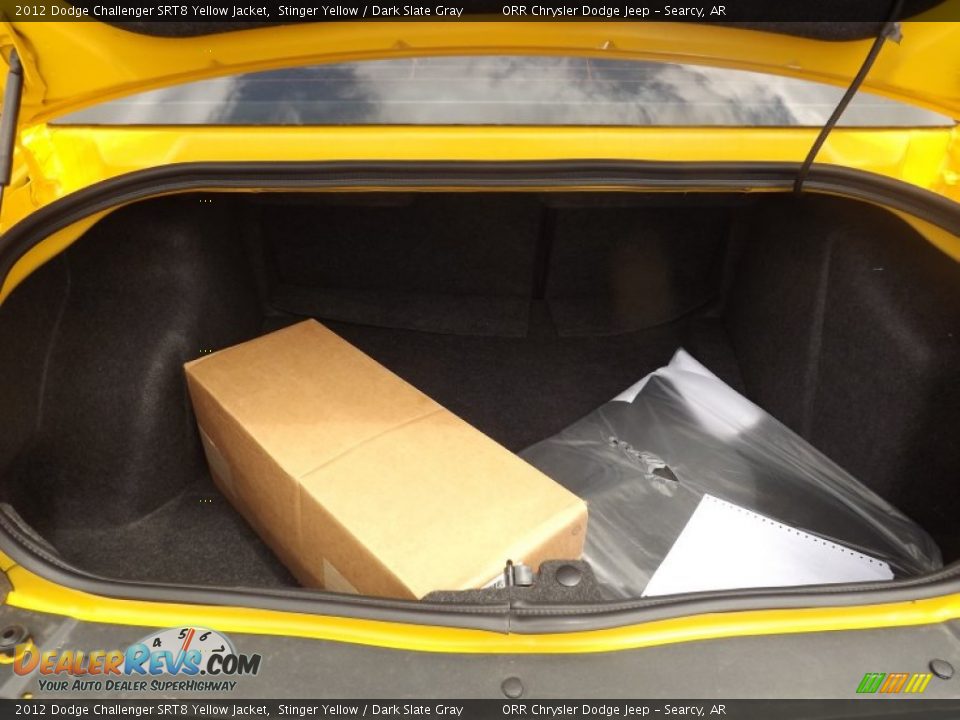 2012 Dodge Challenger SRT8 Yellow Jacket Stinger Yellow / Dark Slate Gray Photo #15