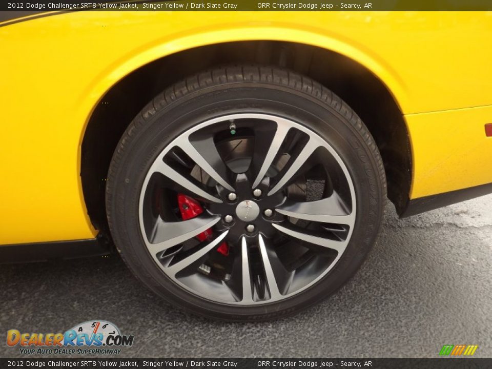 2012 Dodge Challenger SRT8 Yellow Jacket Wheel Photo #16