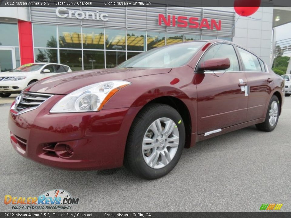 2012 Nissan Altima 2.5 S Tuscan Sun / Charcoal Photo #1