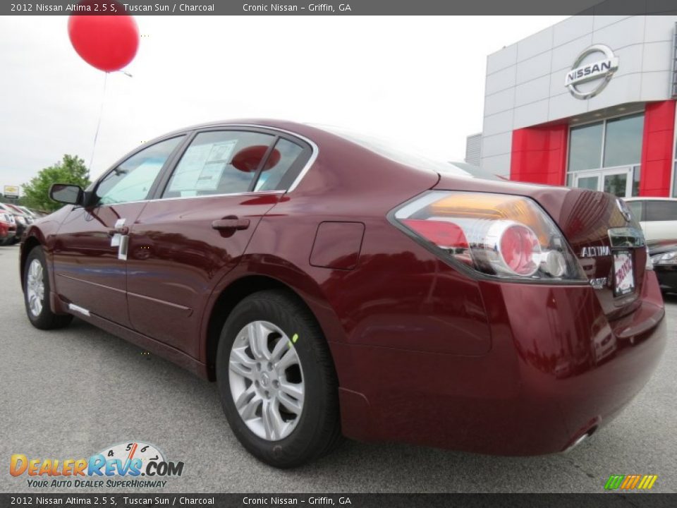 2012 Nissan Altima 2.5 S Tuscan Sun / Charcoal Photo #3