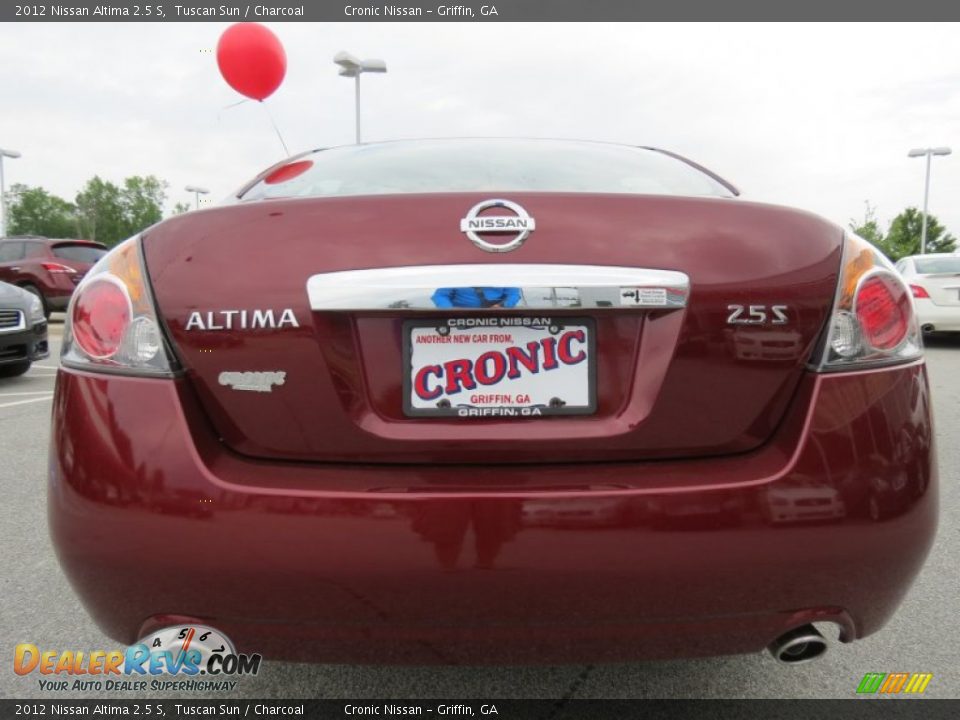 2012 Nissan Altima 2.5 S Tuscan Sun / Charcoal Photo #4
