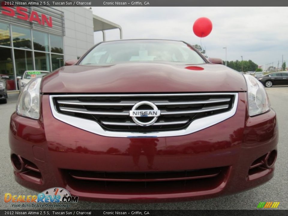 2012 Nissan Altima 2.5 S Tuscan Sun / Charcoal Photo #8