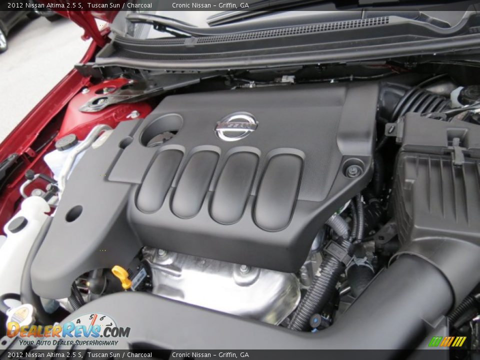 2012 Nissan Altima 2.5 S Tuscan Sun / Charcoal Photo #11