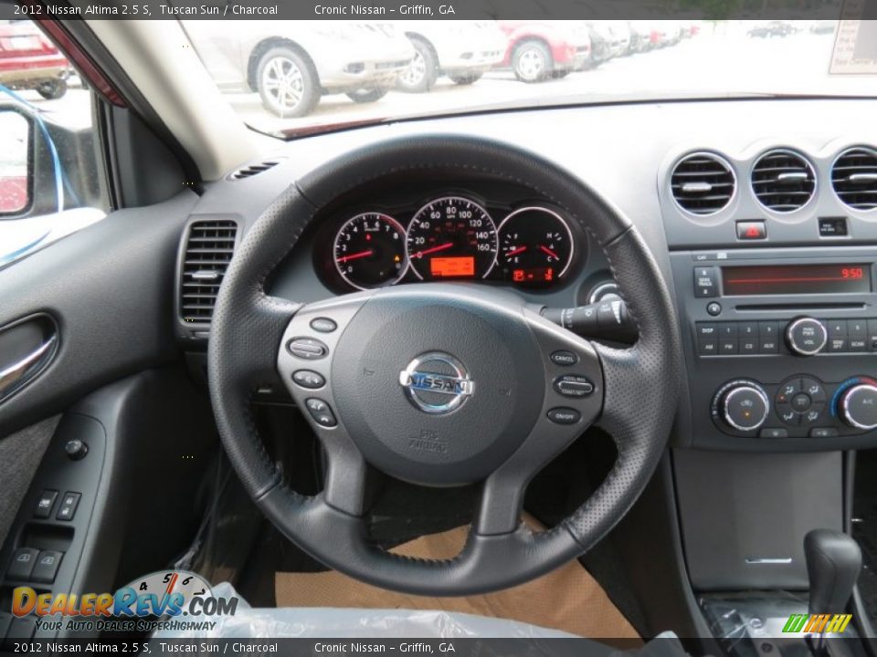 2012 Nissan Altima 2.5 S Tuscan Sun / Charcoal Photo #13