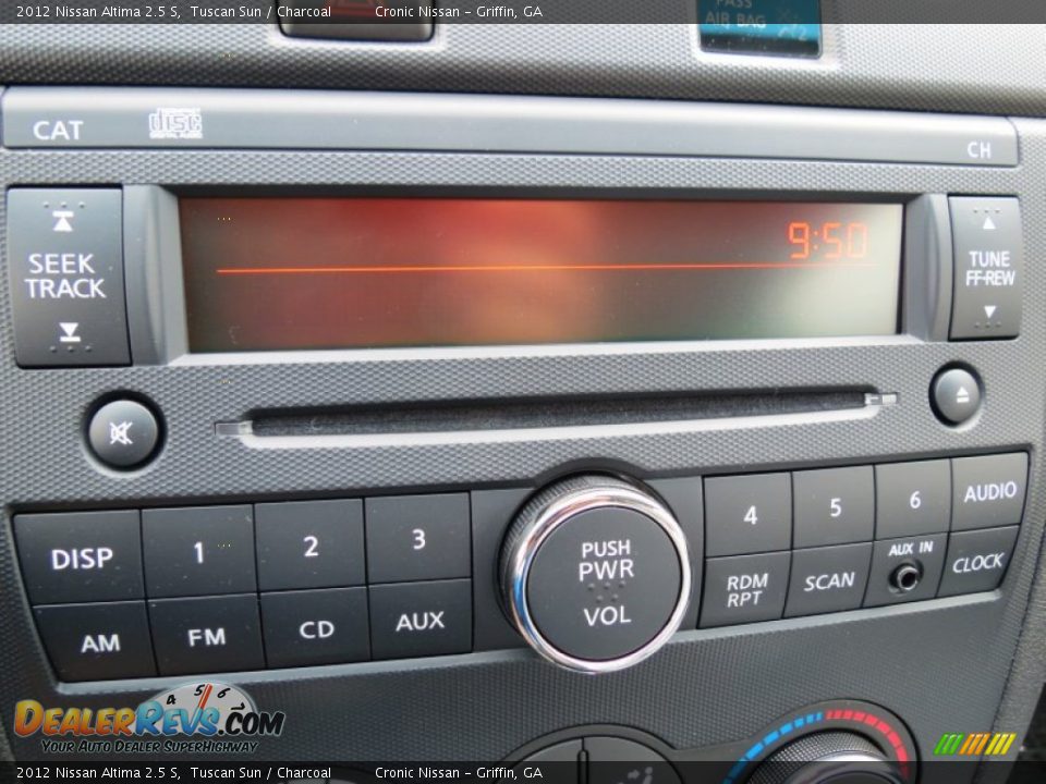 2012 Nissan Altima 2.5 S Tuscan Sun / Charcoal Photo #15