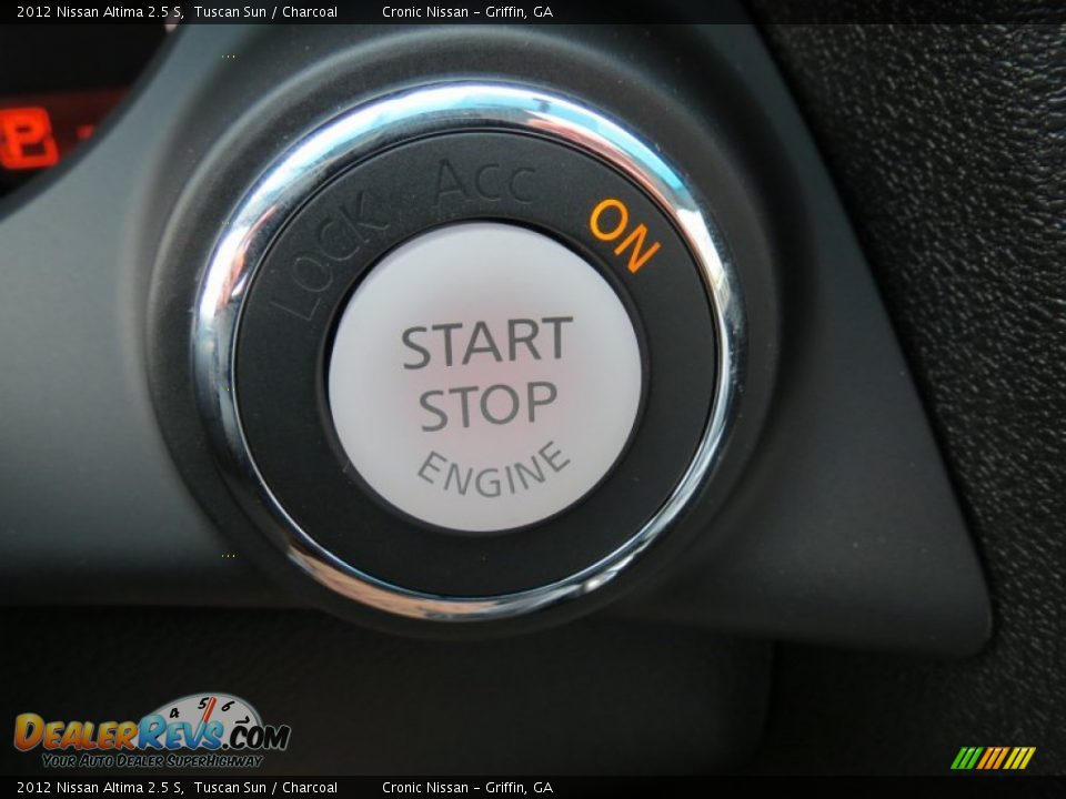 2012 Nissan Altima 2.5 S Tuscan Sun / Charcoal Photo #16