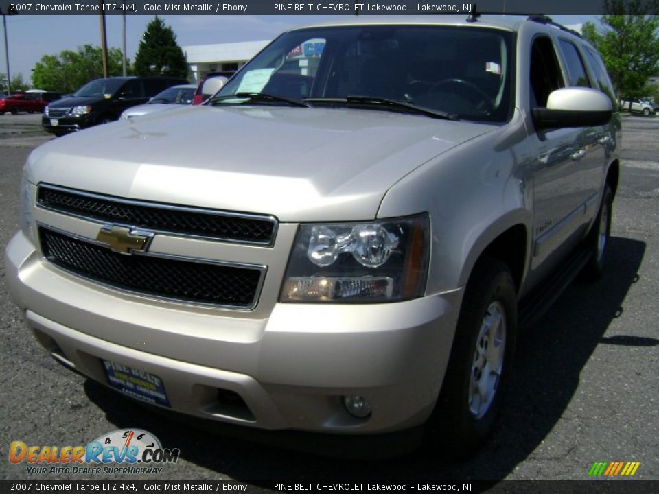 2007 Chevrolet Tahoe LTZ 4x4 Gold Mist Metallic / Ebony Photo #1