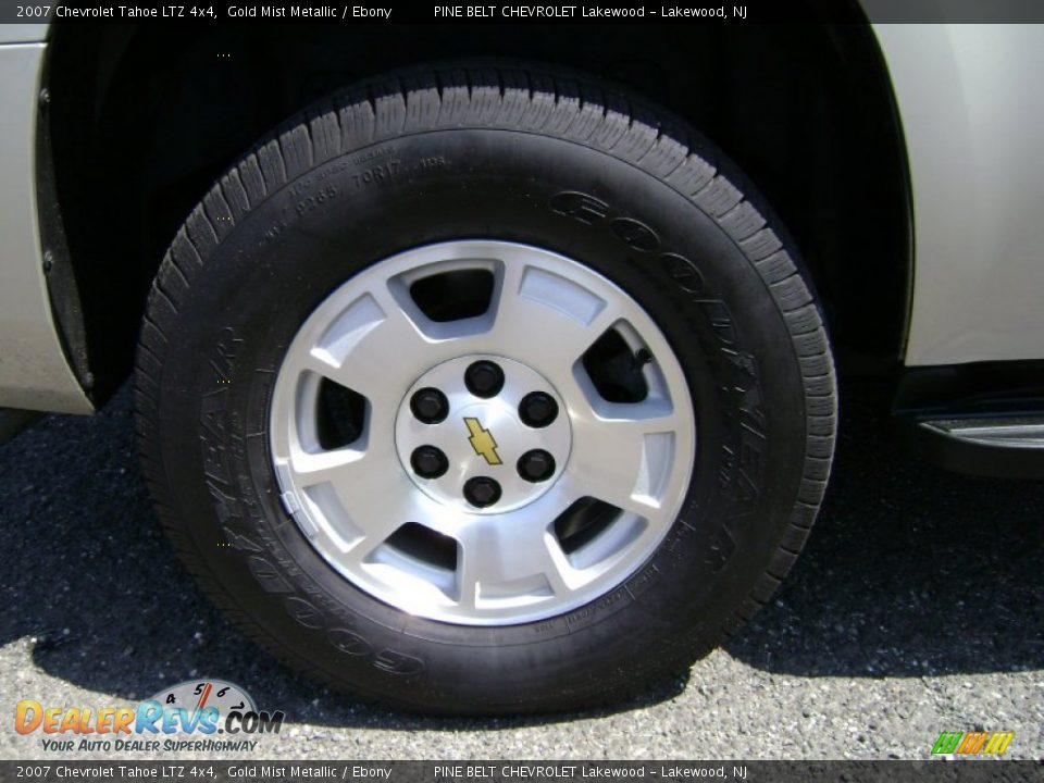 2007 Chevrolet Tahoe LTZ 4x4 Gold Mist Metallic / Ebony Photo #8