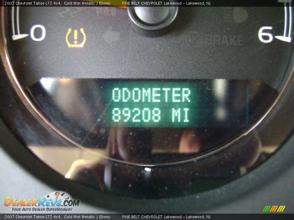 2007 Chevrolet Tahoe LTZ 4x4 Gold Mist Metallic / Ebony Photo #14