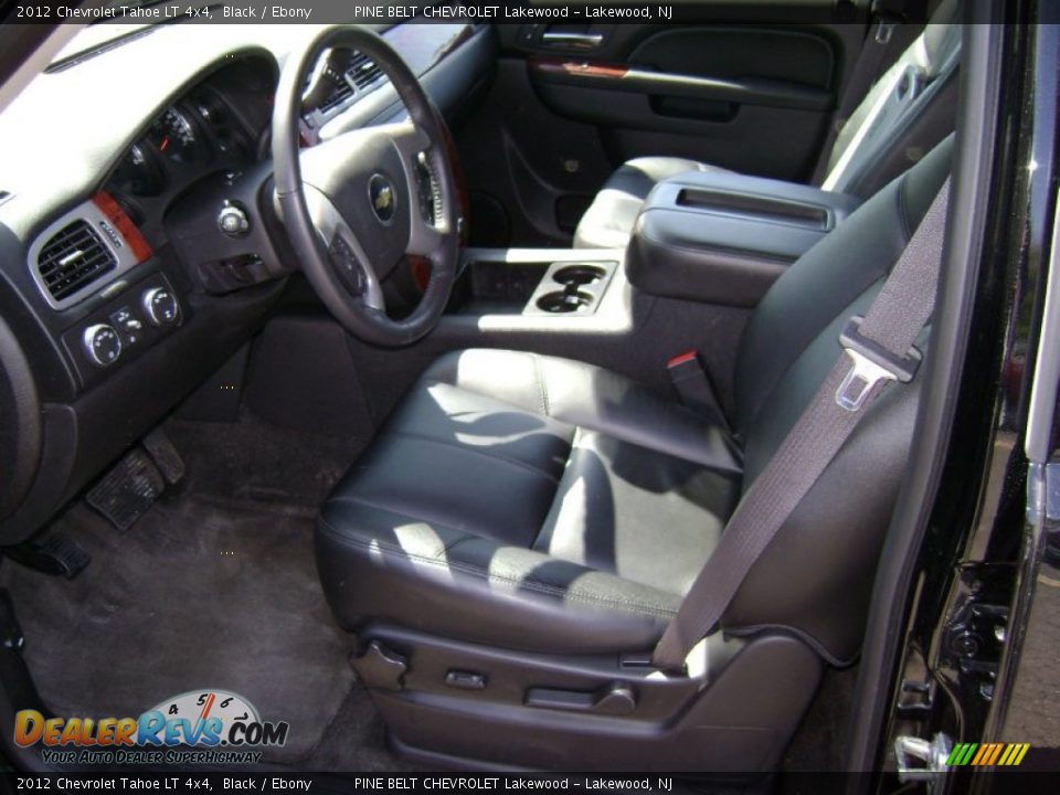 2012 Chevrolet Tahoe LT 4x4 Black / Ebony Photo #11