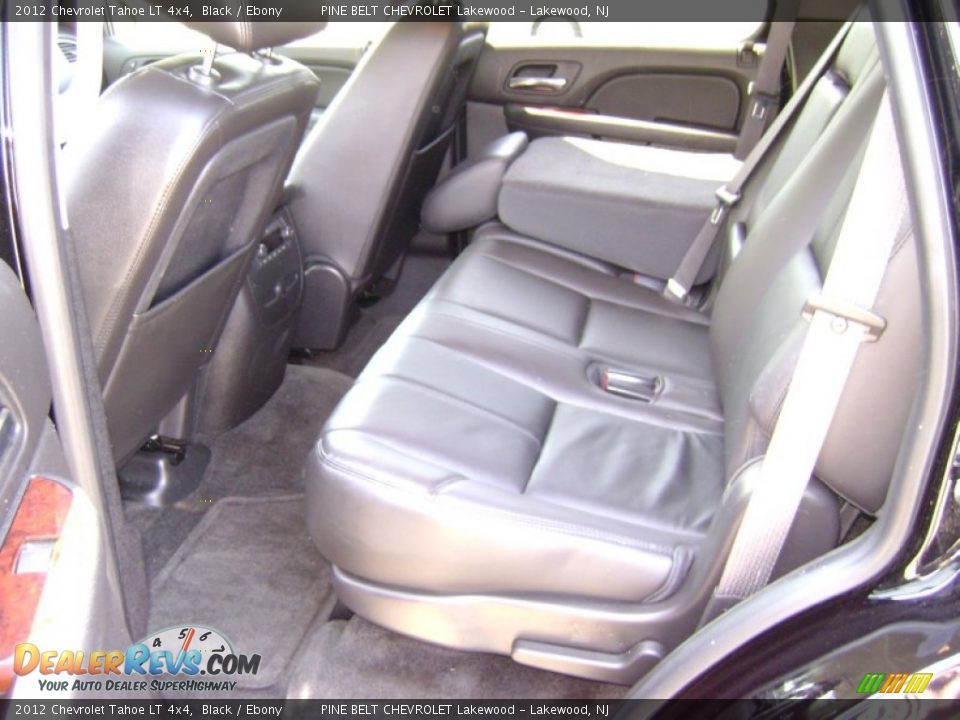 2012 Chevrolet Tahoe LT 4x4 Black / Ebony Photo #12
