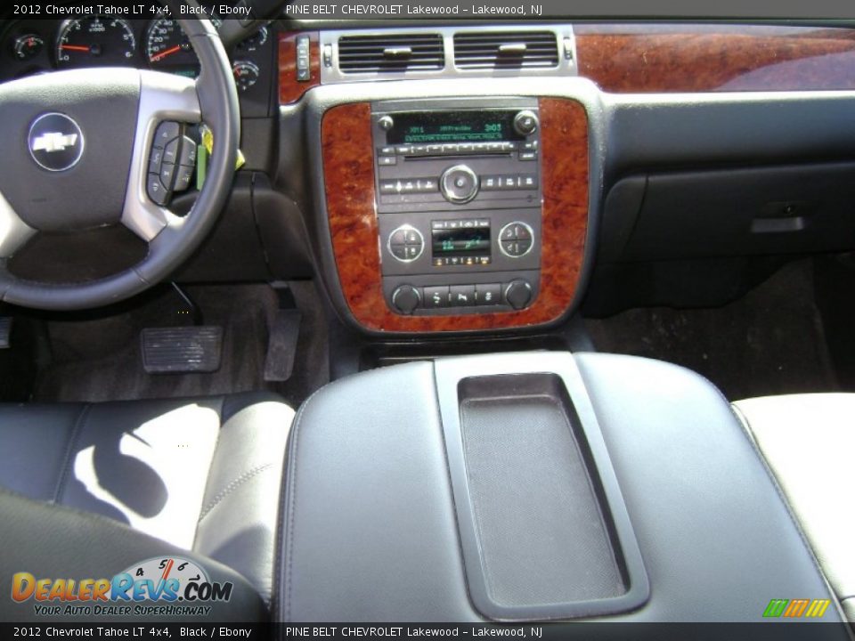 2012 Chevrolet Tahoe LT 4x4 Black / Ebony Photo #13