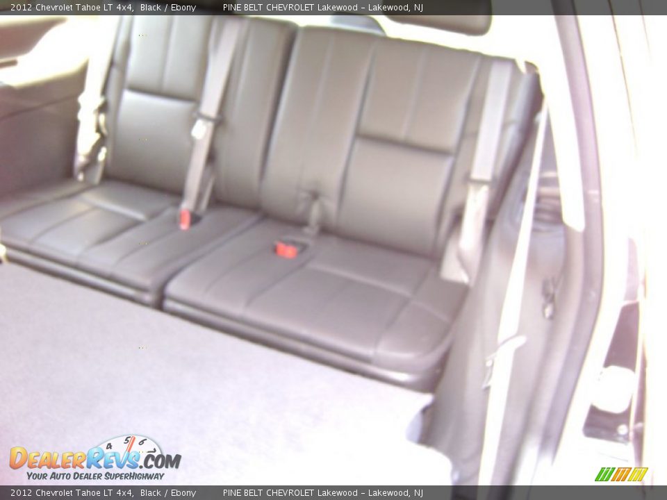 2012 Chevrolet Tahoe LT 4x4 Black / Ebony Photo #14