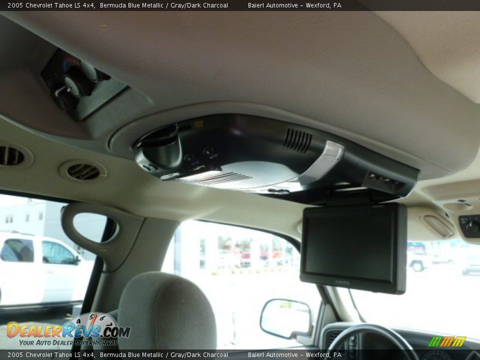 2005 Chevrolet Tahoe LS 4x4 Bermuda Blue Metallic / Gray/Dark Charcoal Photo #12